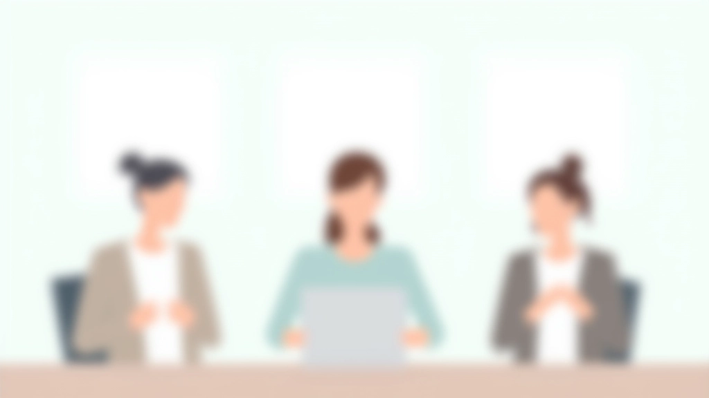 Diagram cu trei persoane și sarcinile lor pe un tabel