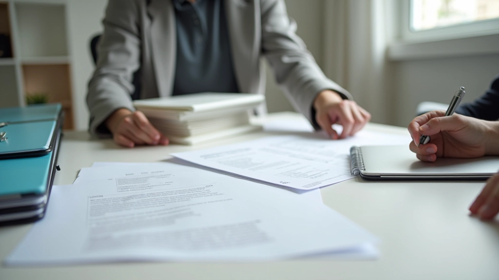 Documente de proiect organizate în dosare, cu notițe structurate și șabloane de raportare