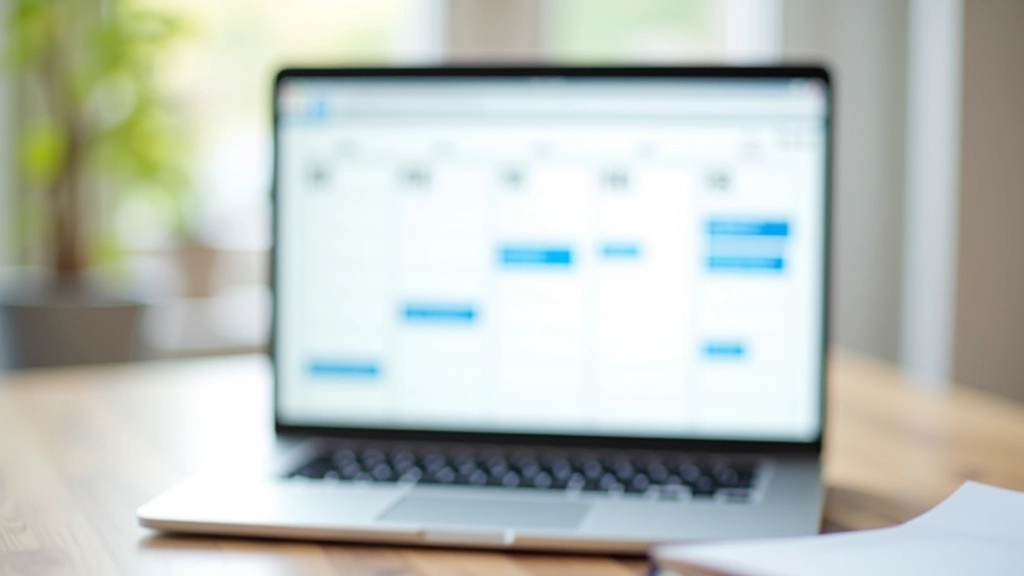 Calendar de proiect cu patru jaloane marcate cu culori diferite, fiecare cu o dată de finalizare clară și sarcinile asociate