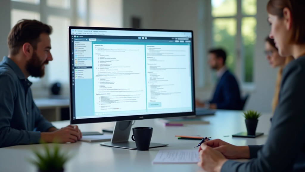 Interfață de colaborare cu documente partajate în timp real, mai mulți utilizatori lucrând simultan